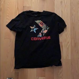 Converse floral tee.